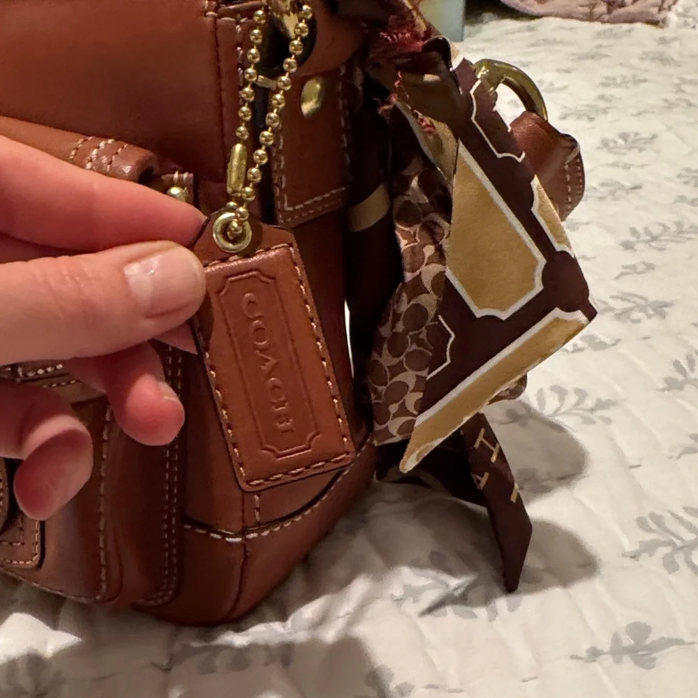 Coach Legacy 65th Anniversary Leather Double Turnlock Shoulder Bag - Picture 9 of 12